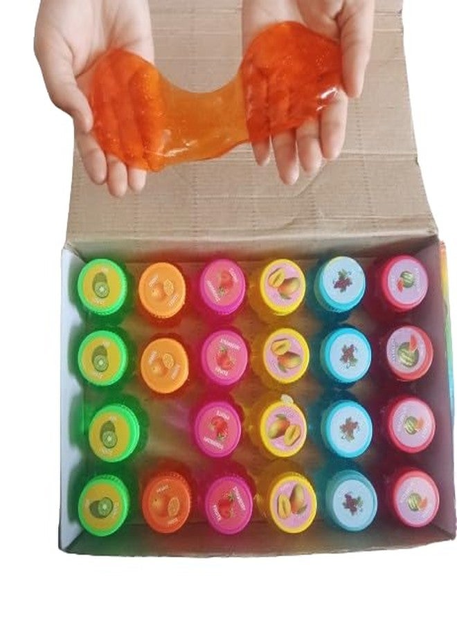 ZOKCY® (Pack of 8 Pcs) Crystal Slime Jelly for Kids/Crystal Slime Jelly Clay/Crystal Slime Soft Jelly Clay/Putty mud Stress Relief Toy Jelly Toy for Kids - Image 3